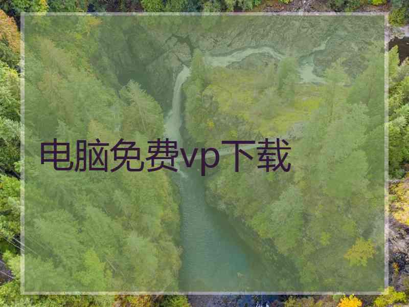 电脑免费vp下载