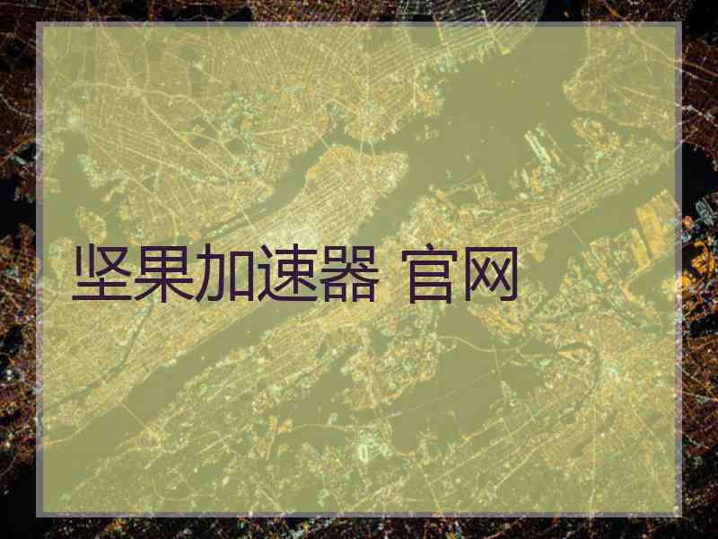 坚果加速器 官网