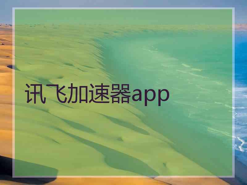 讯飞加速器app