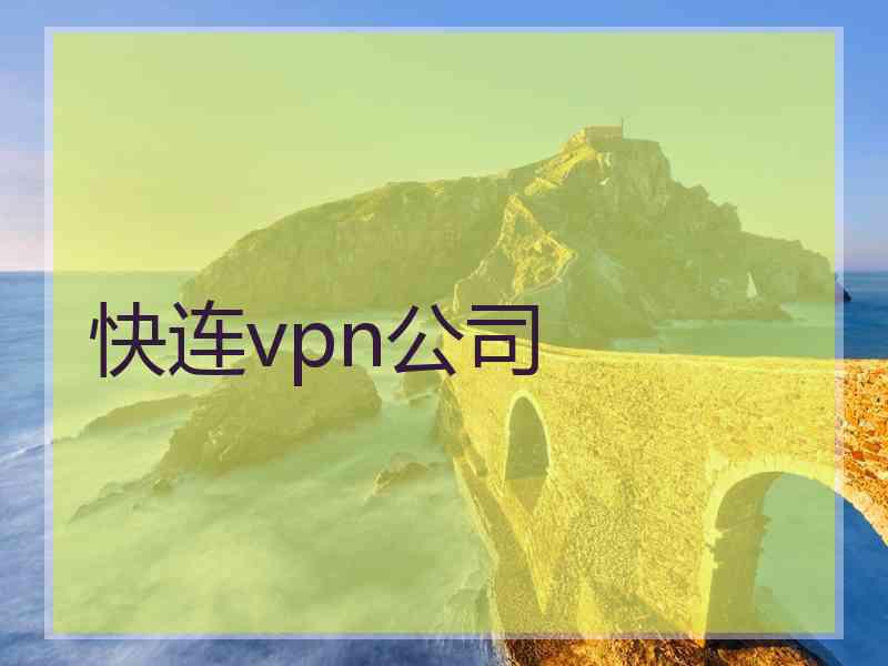 快连vpn公司