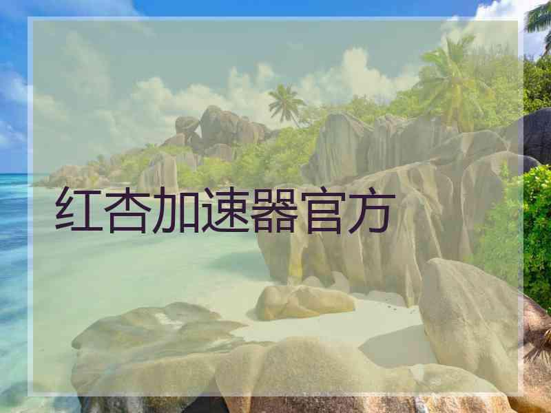 红杏加速器官方