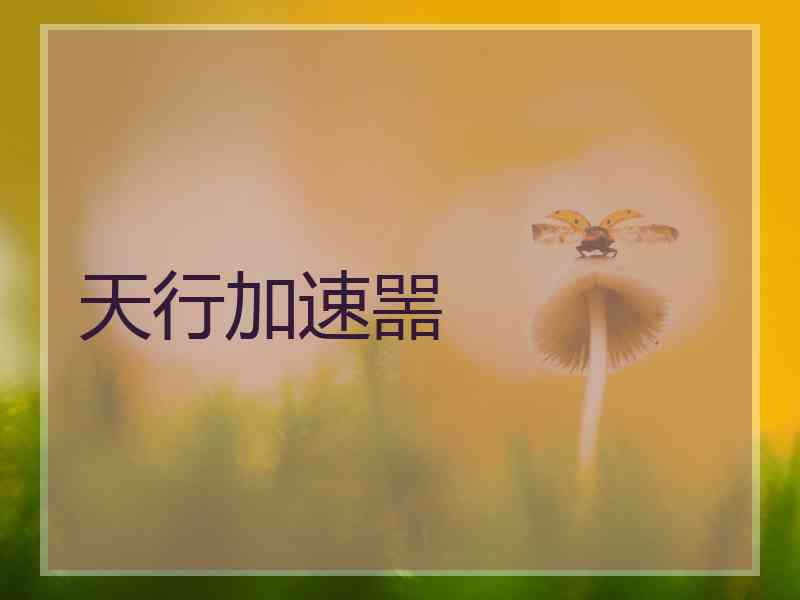 天行加速噐