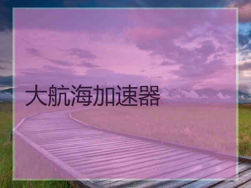 大航海加速器