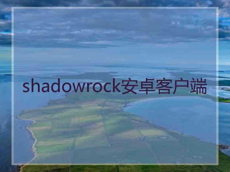 shadowrock安卓客户端