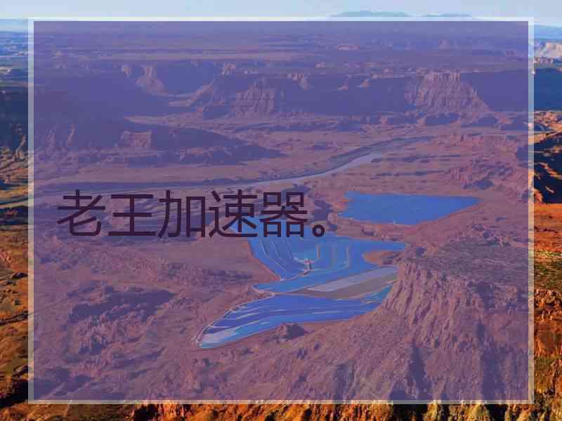 老王加速器。