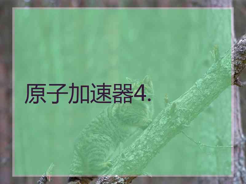 原子加速器4.
