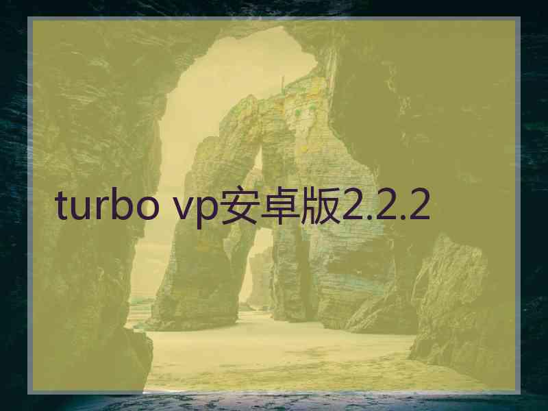 turbo vp安卓版2.2.2