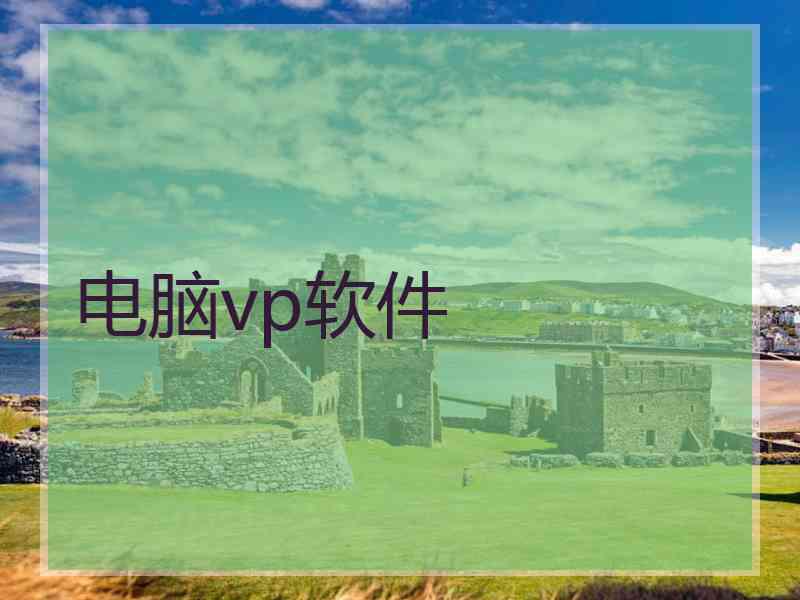 电脑vp软件