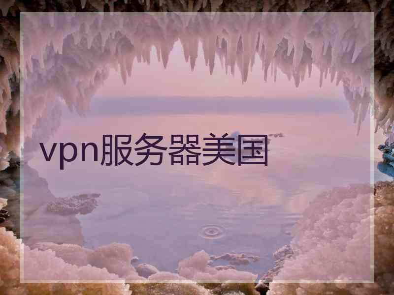 vpn服务器美国
