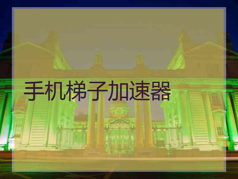 手机梯子加速器