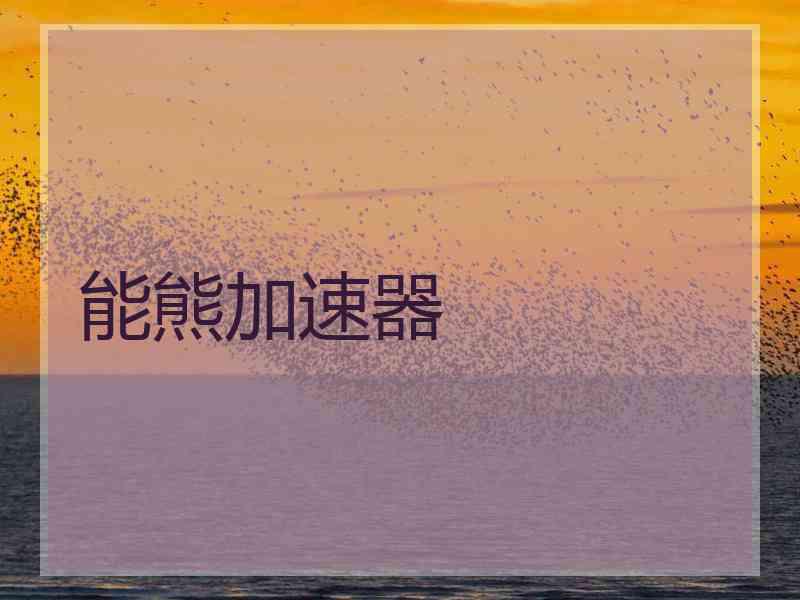 能熊加速器