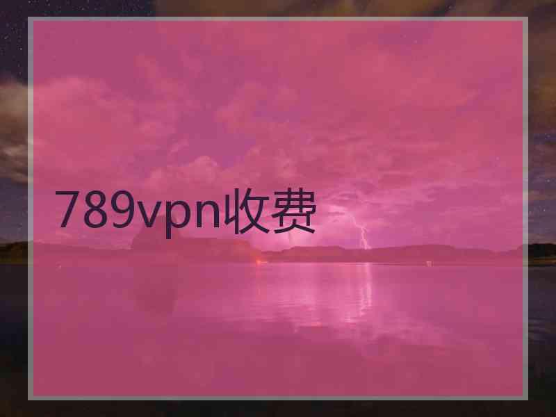789vpn收费