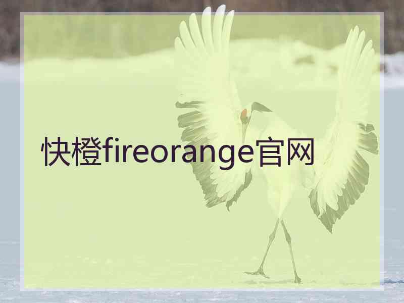 快橙fireorange官网