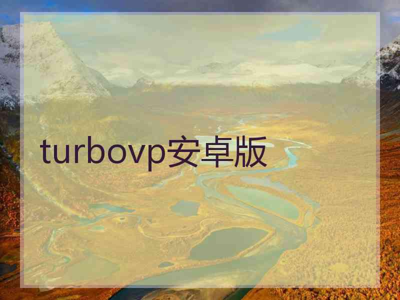 turbovp安卓版