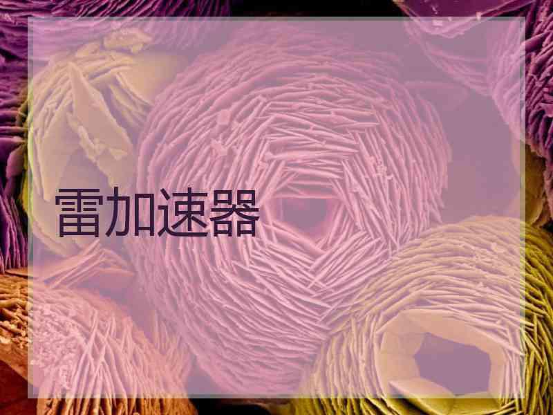 雷加速器