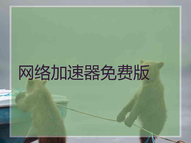 网络加速器免费版