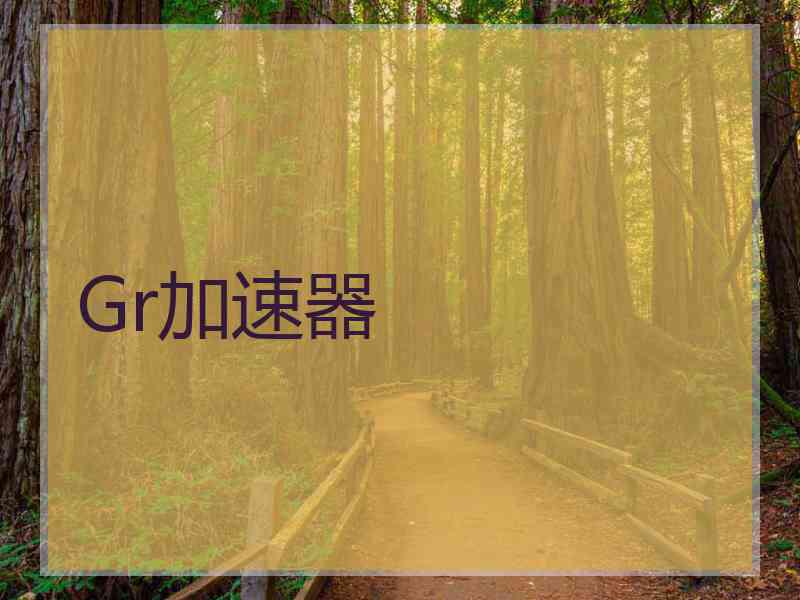 Gr加速器