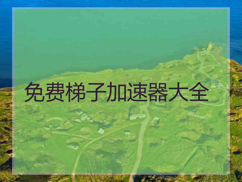 免费梯子加速器大全