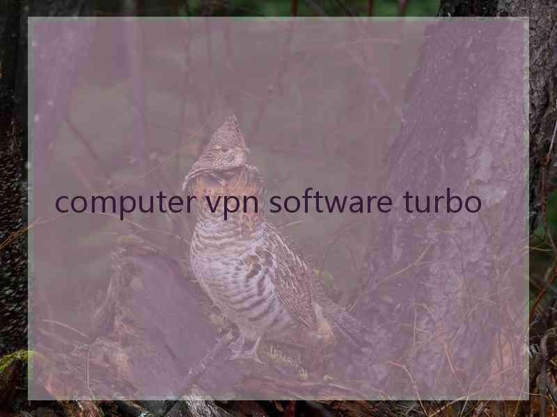 computer vpn software turbo