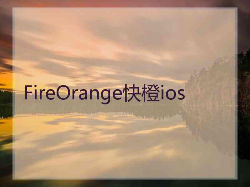 FireOrange快橙ios