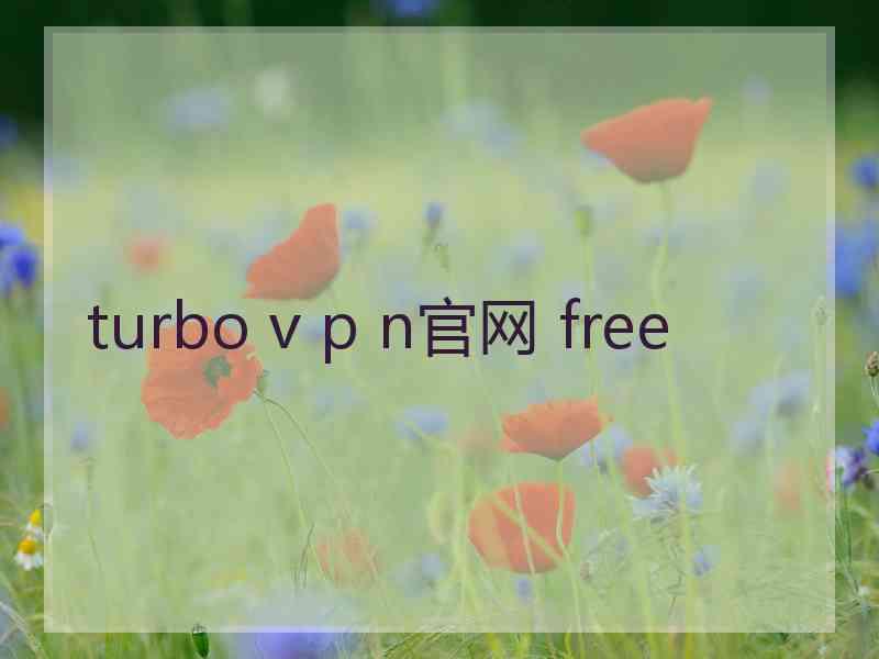 turbo v p n官网 free
