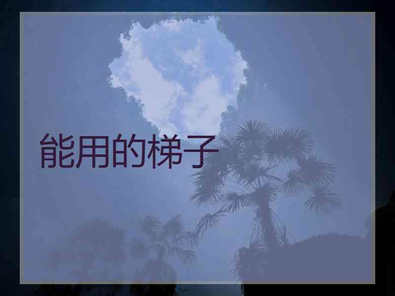 能用的梯子