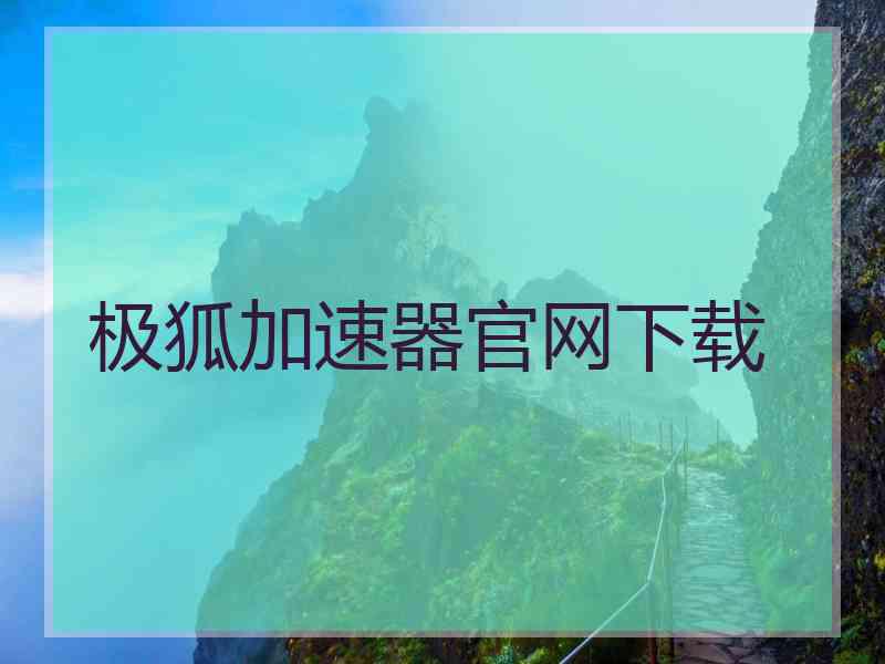 极狐加速器官网下载