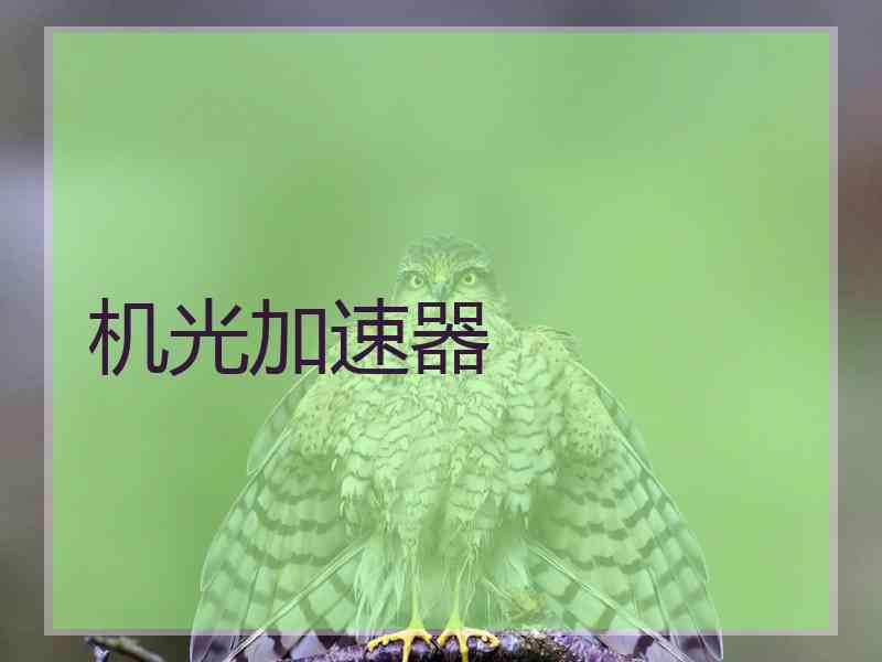 机光加速器