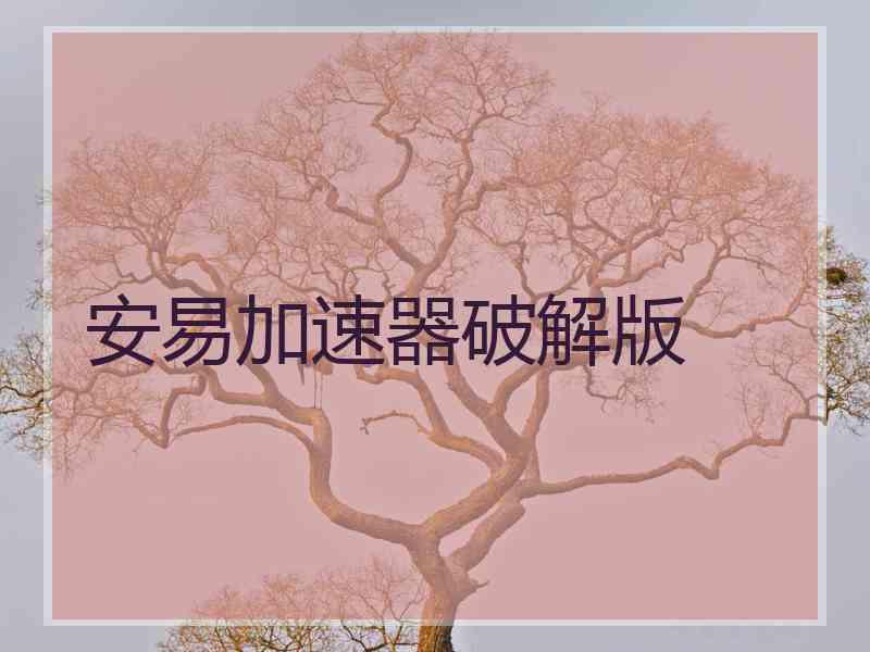 安易加速器破解版