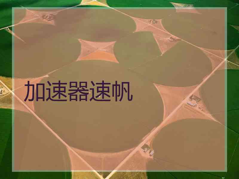 加速器速帆