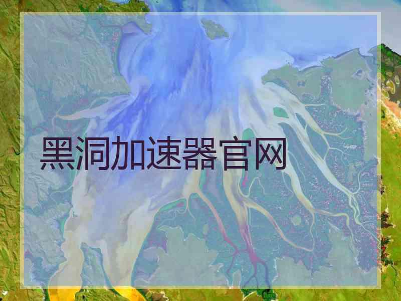 黑洞加速器官网