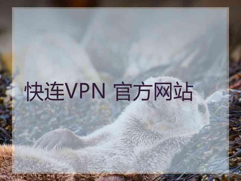 快连VPN 官方网站