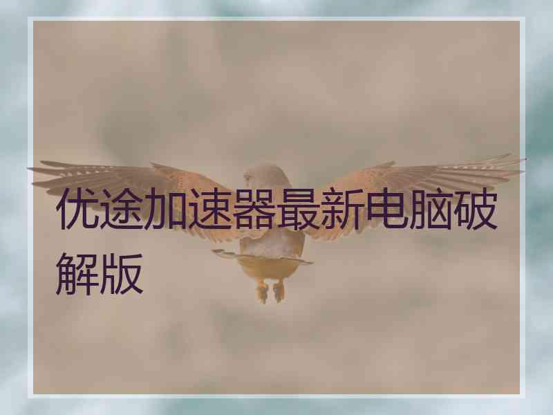 优途加速器最新电脑破解版