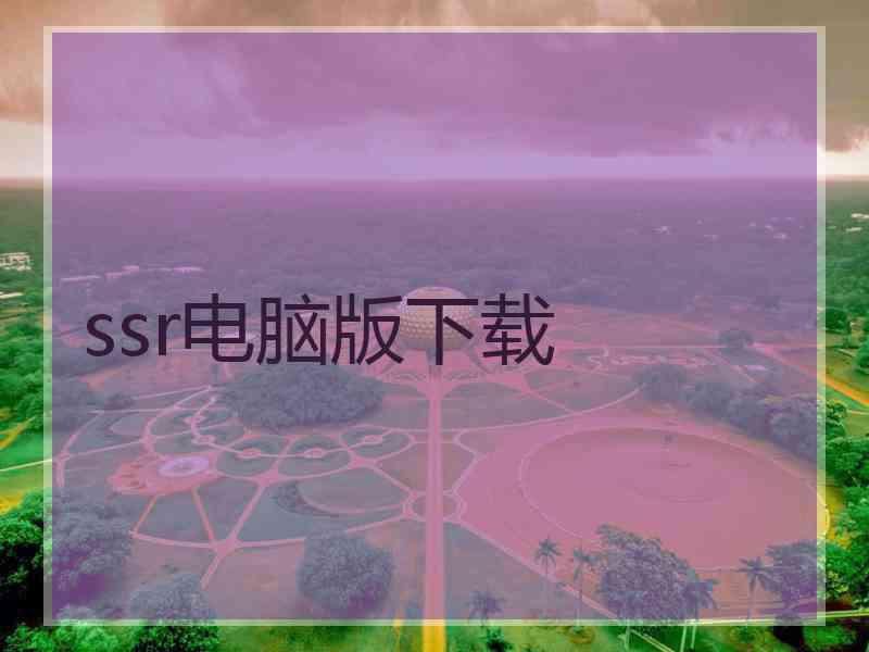 ssr电脑版下载