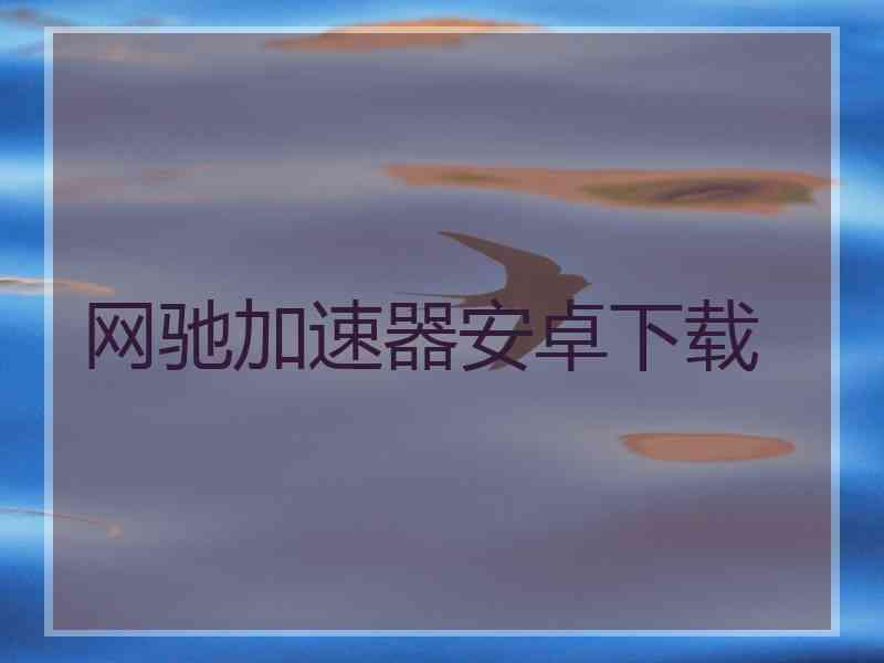 网驰加速器安卓下载